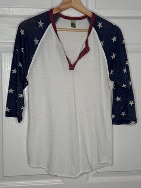 Alternative Apparel USA Baseball Shirt